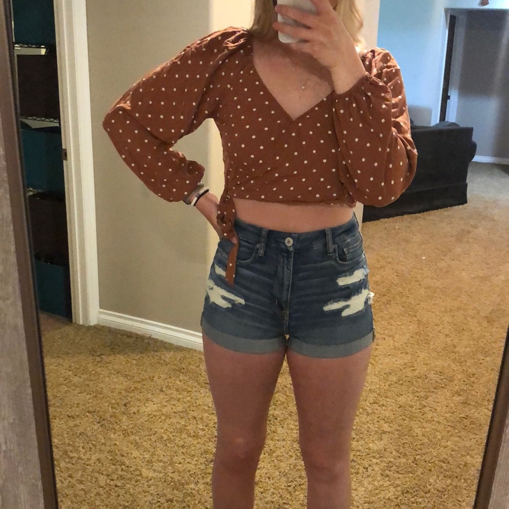 Burnt orange top